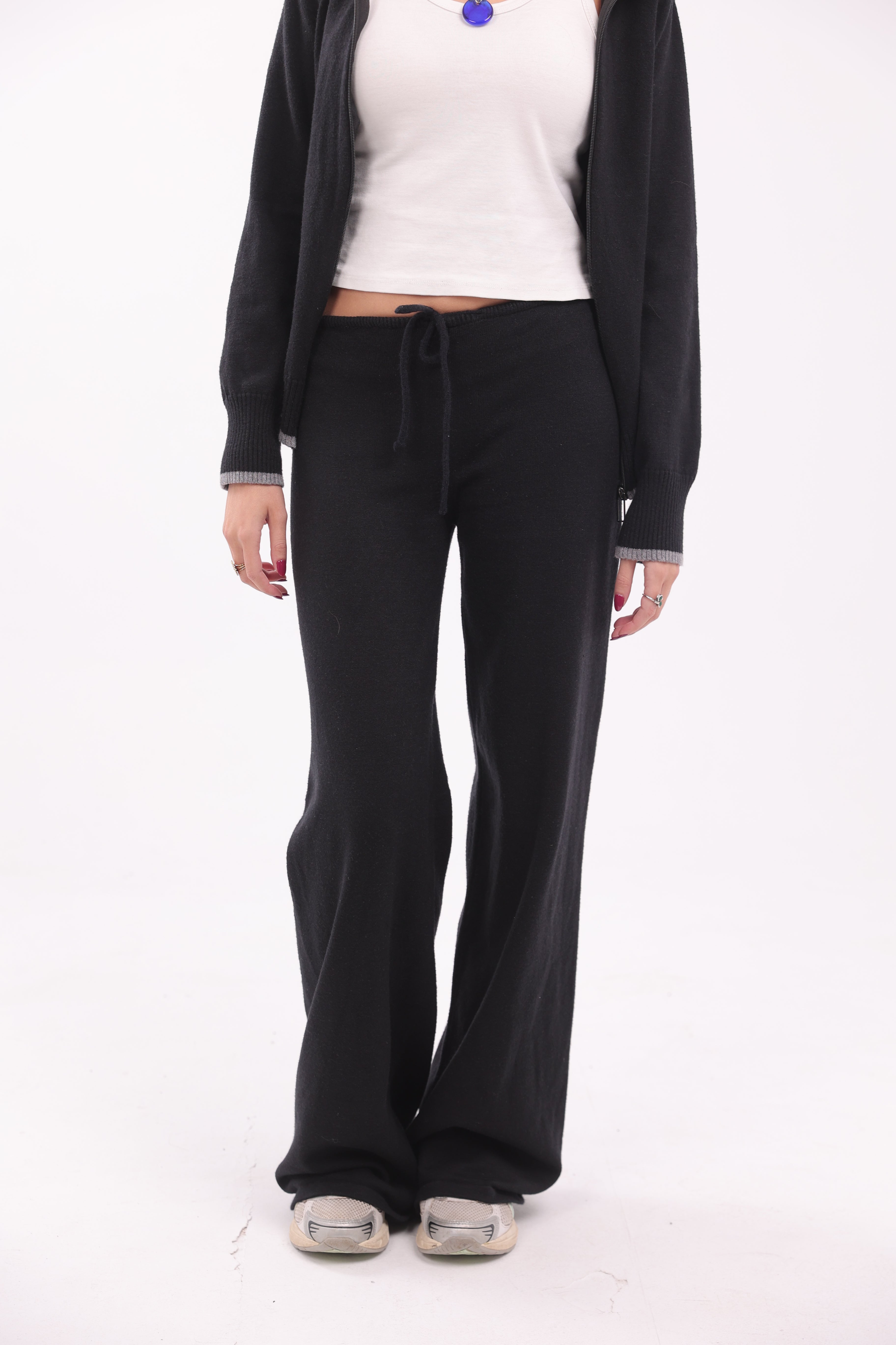 Capucine Knit Pants in Black