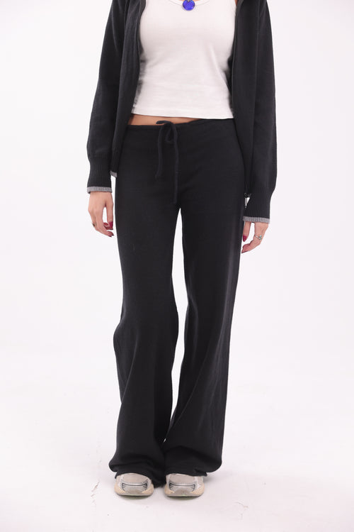 Capucine Knit Pants in Black