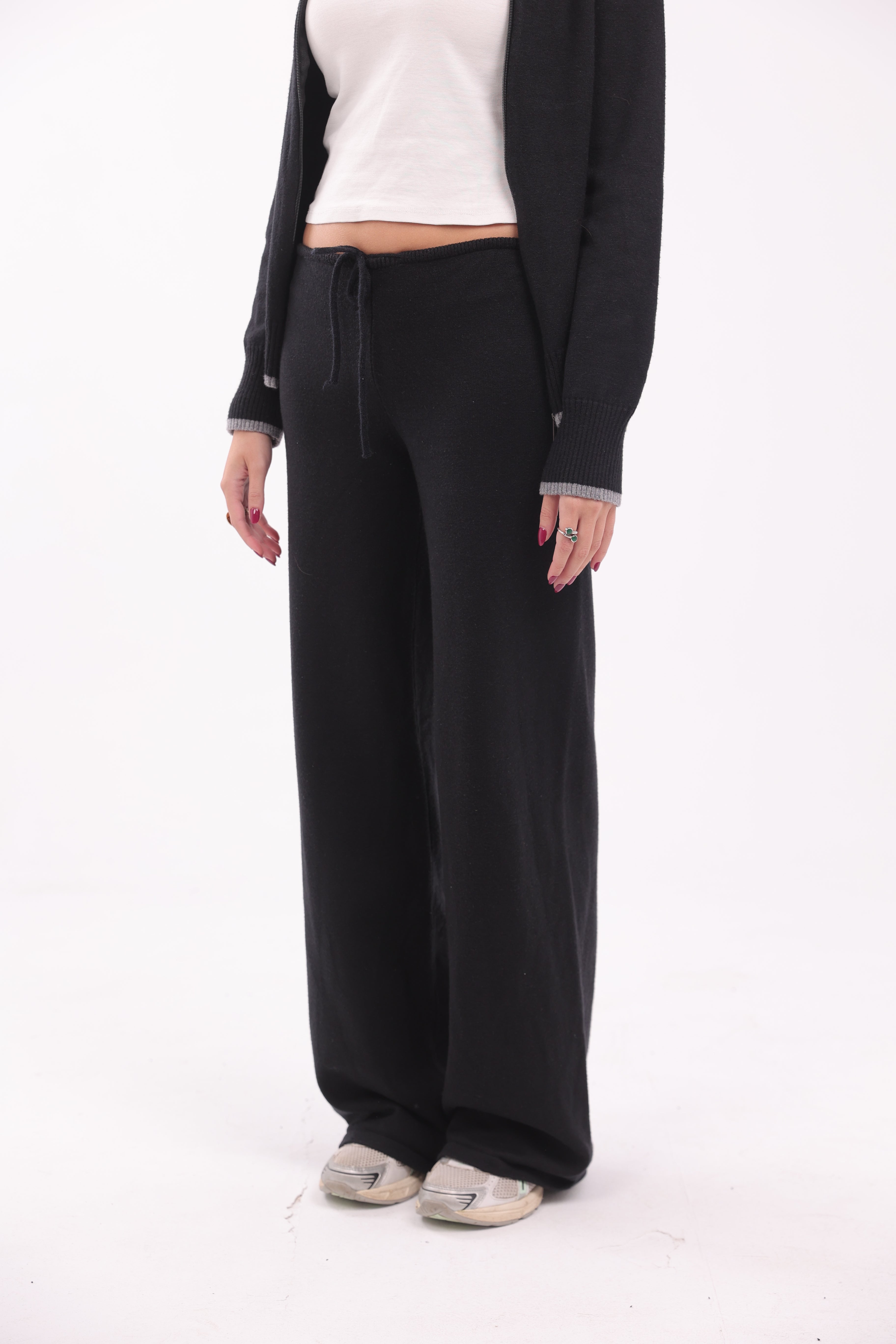 Capucine Knit Pants in Black