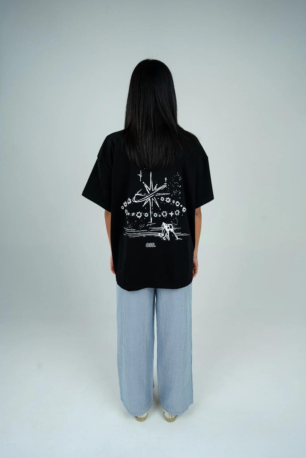 OSS Tee in Black and White