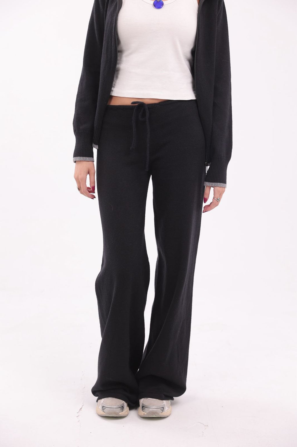 Capucine Knit Pants in Black