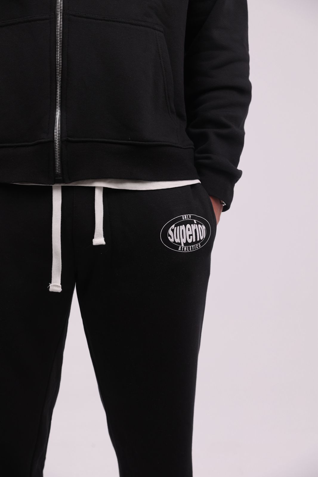 Only Superior Athletics Sweats in Black
