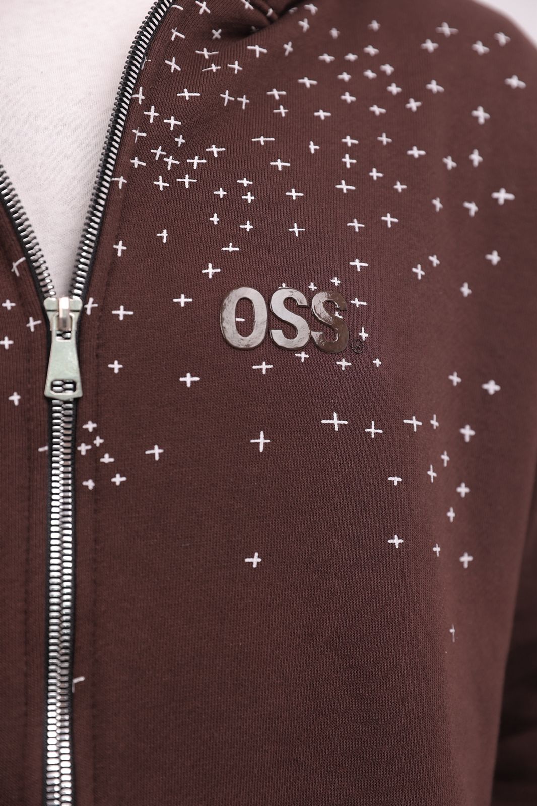Stardust Brown Zip Up