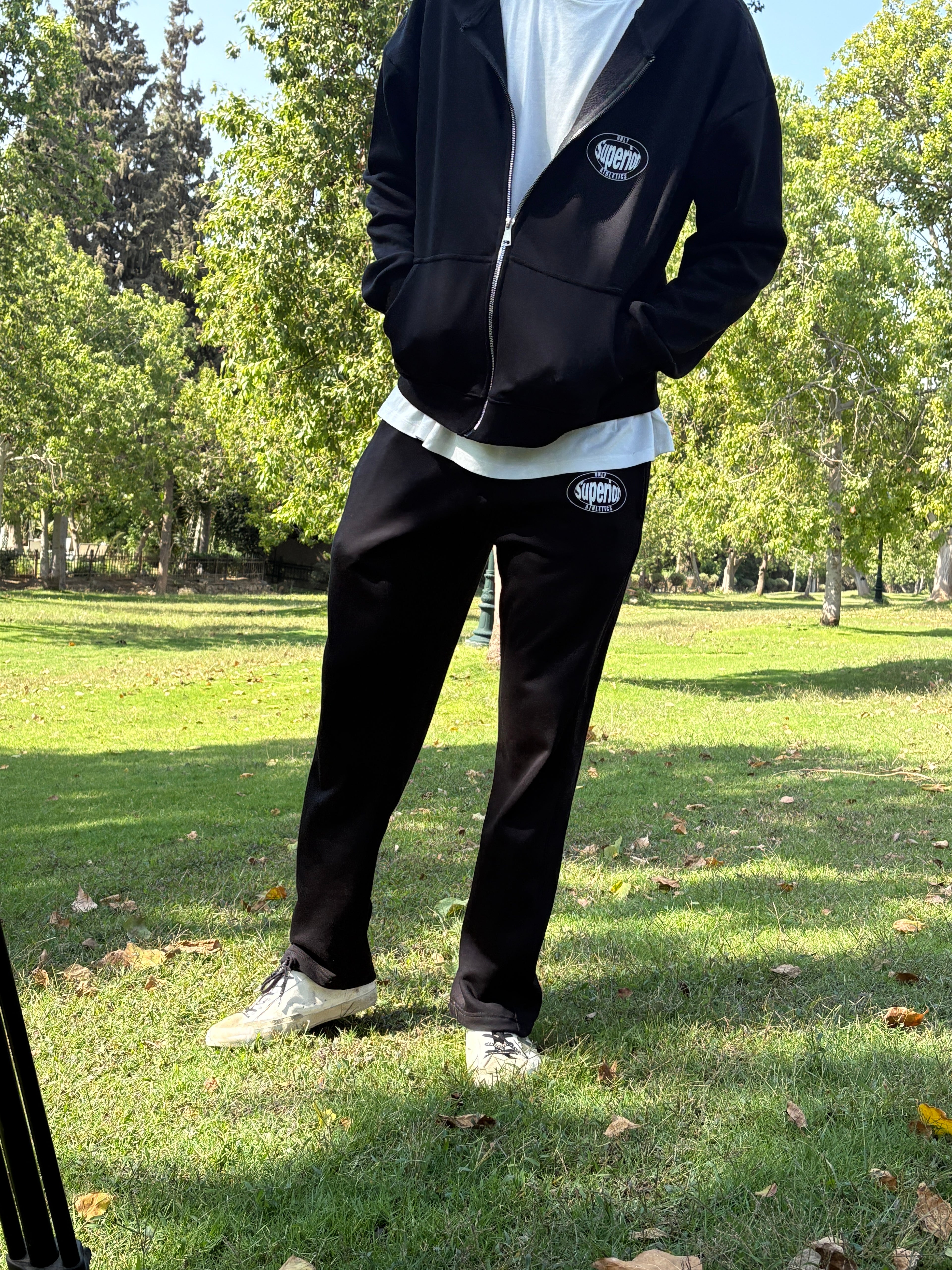 Only Superior Athletics Sweats in Black